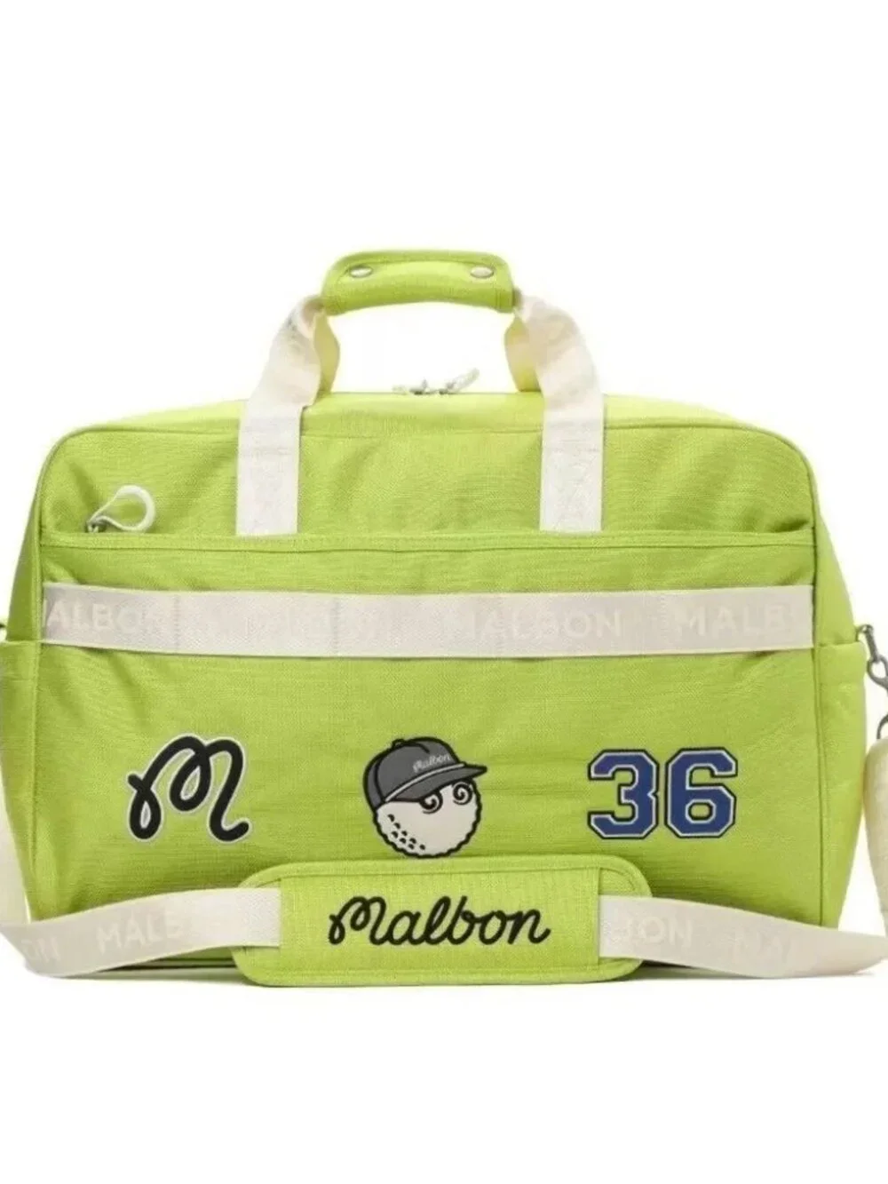 Malbon Golf Tote Bag Fashionable Shoulder Bag Large-Capacity Travel Carryall 1pc